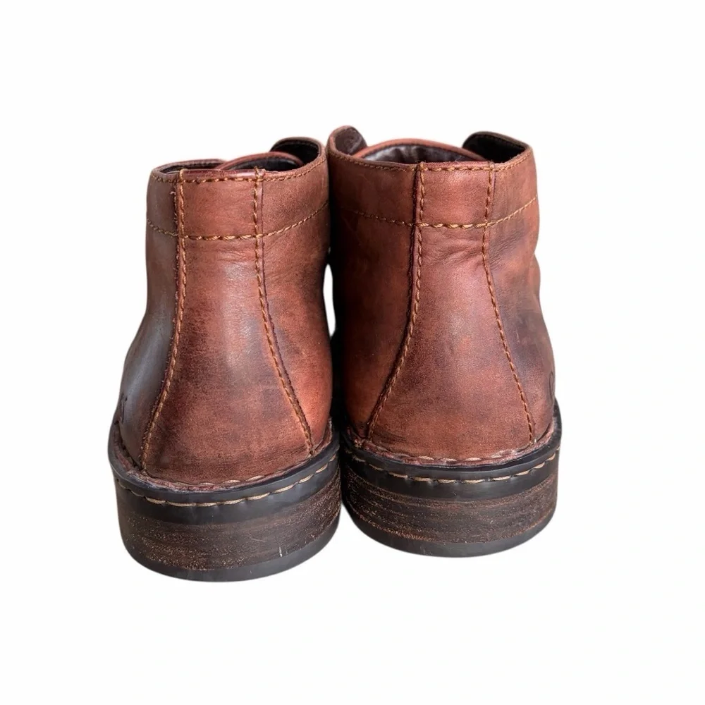 Born Harrison Brown Leather Chukka Boot Size 9.5